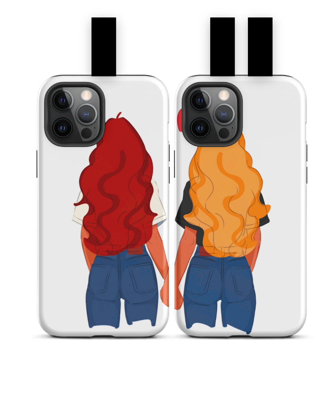 „BFF Holding Hands“ - Handyhüllen-Set - Handyhülle