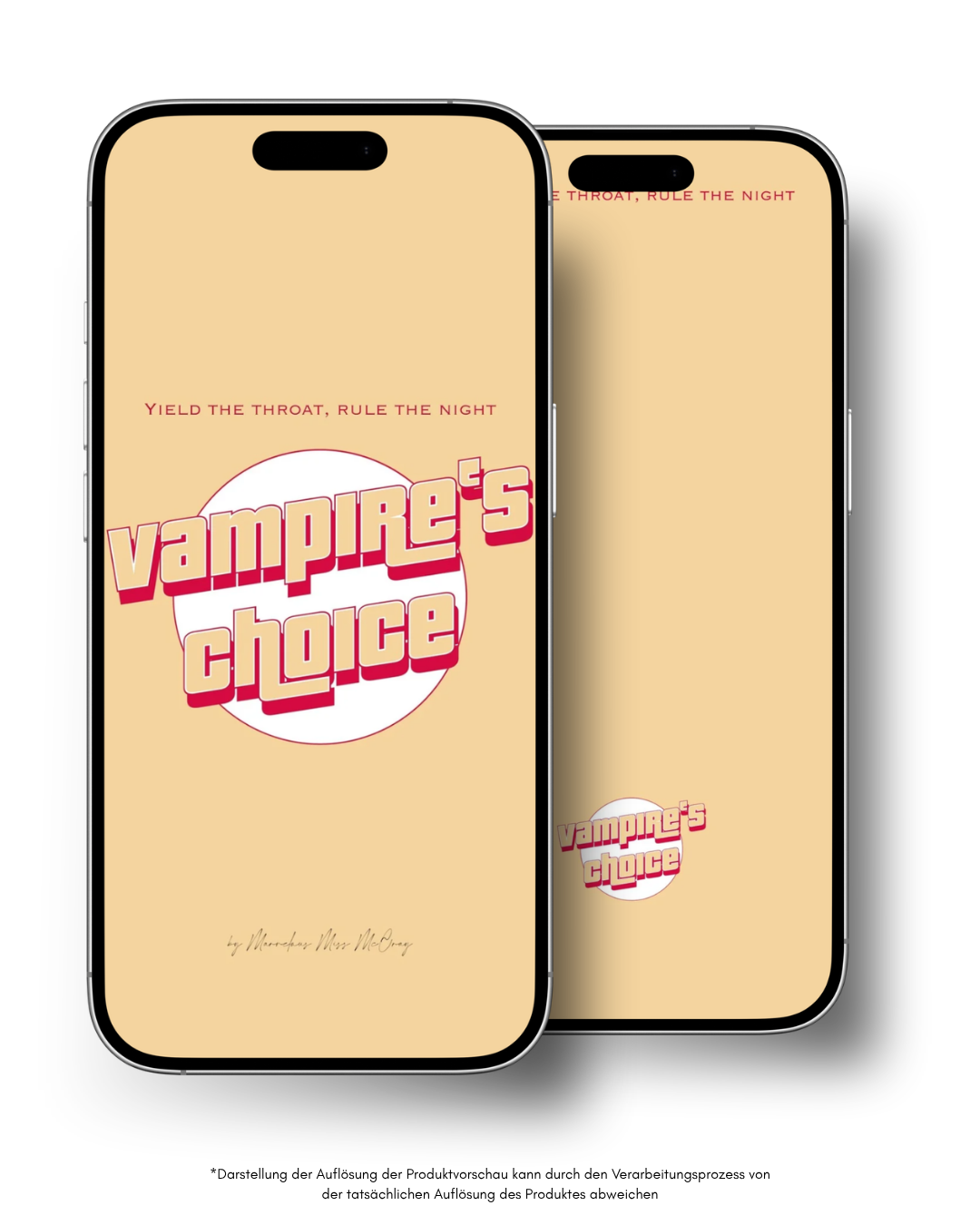 Vampire's Choice - Smartphonewallpaper