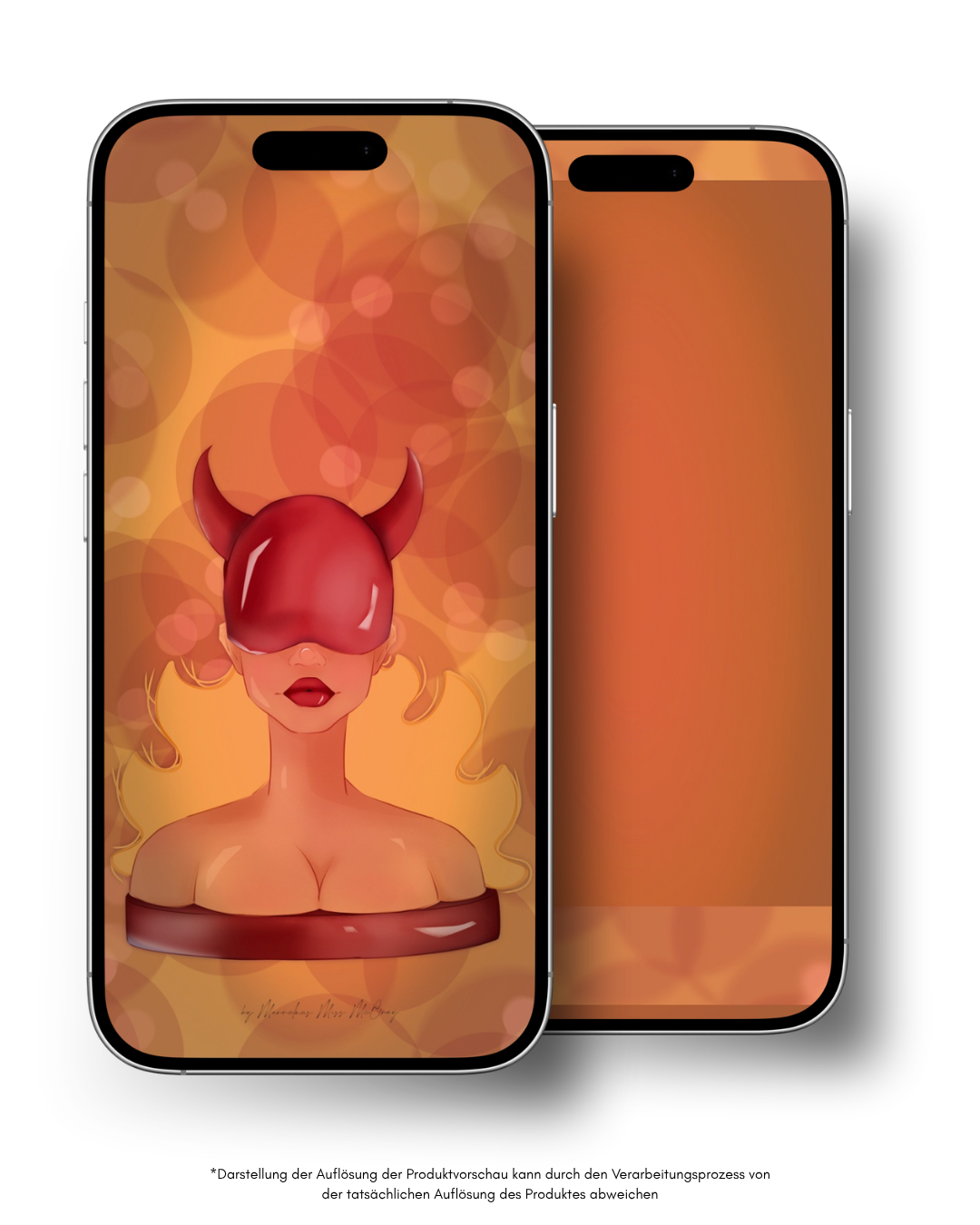 Red Pop Devil - Smartphonewallpaper