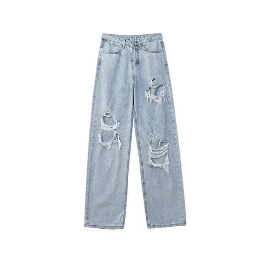 Loose Student Daddy Jeans - Jeans #