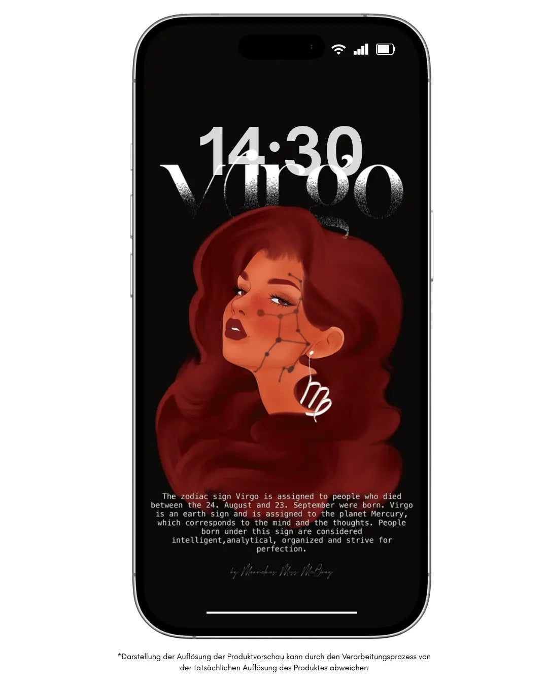 Virgo - Smartphonewallpaper - Marvelous Miss McCray