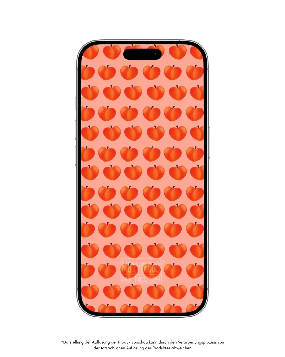Peach Pattern - Smartphonewallpaper - Marvelous Miss McCray