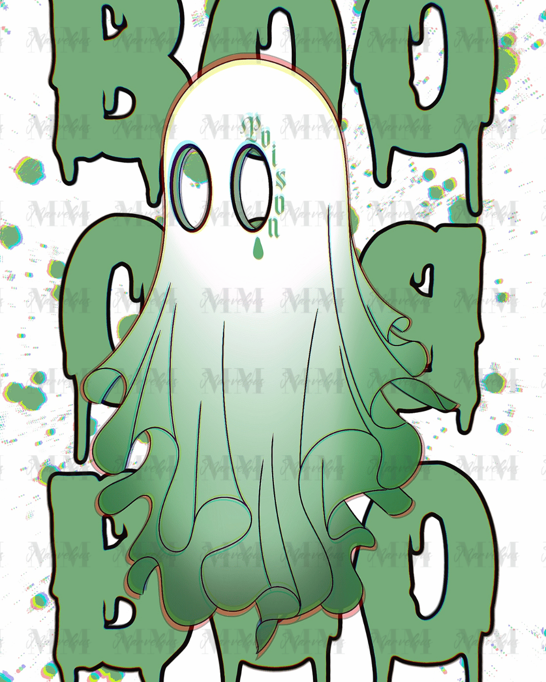 Green Boo - Tabletwallpaper