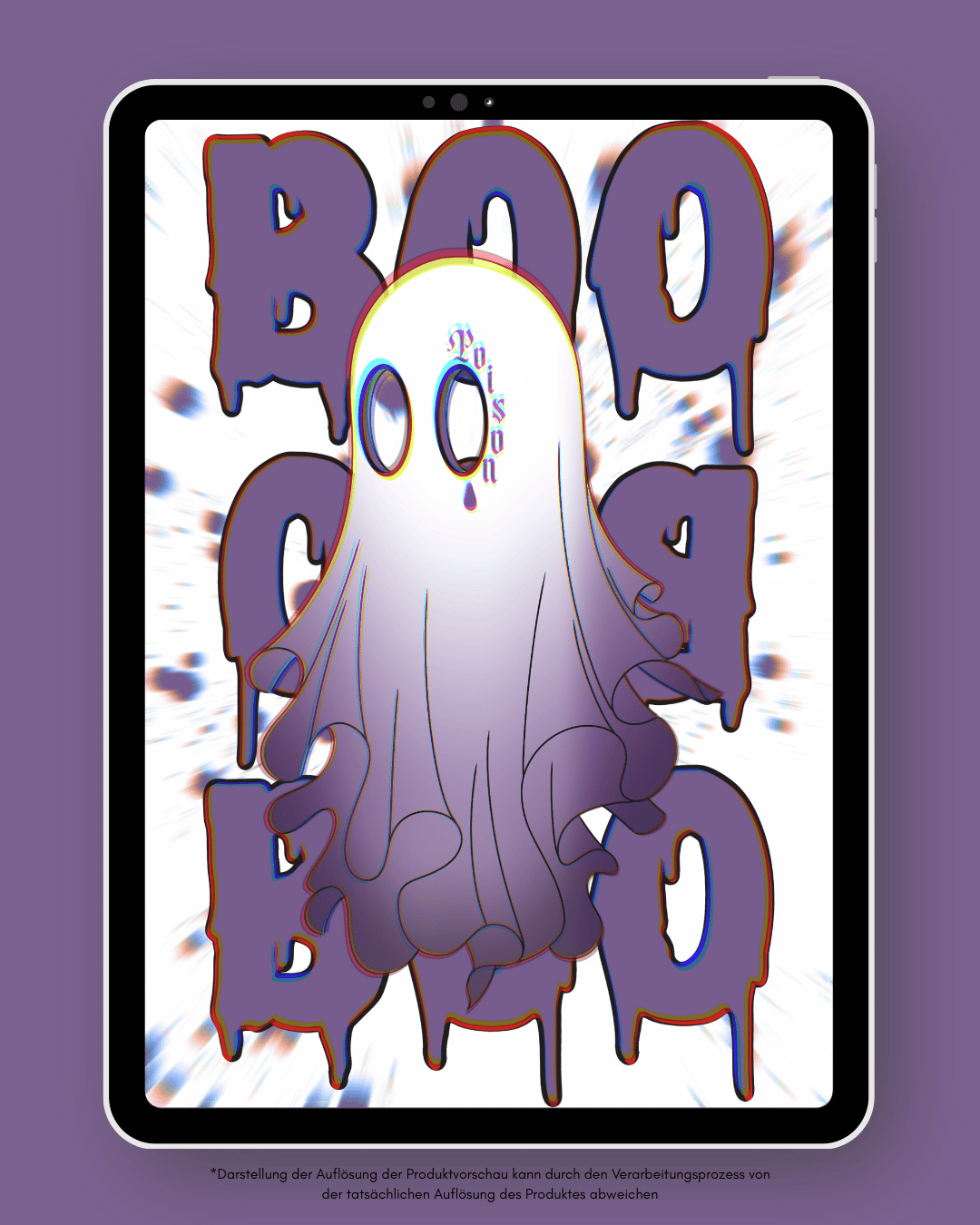Purple Boo - Tabletwallpaper