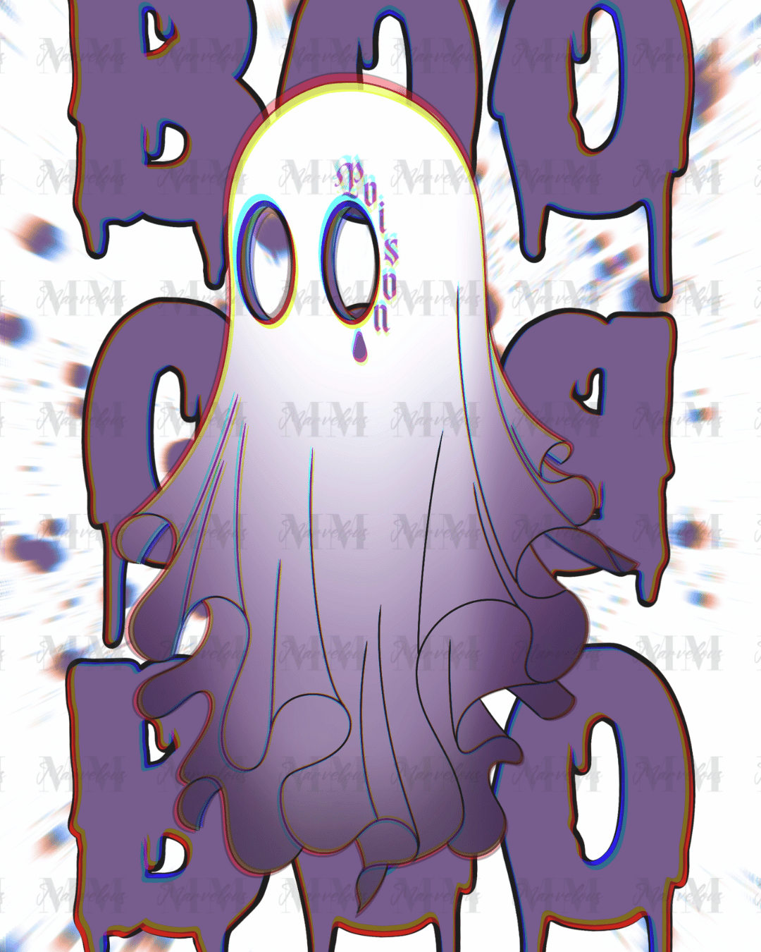Purple Boo - Tabletwallpaper
