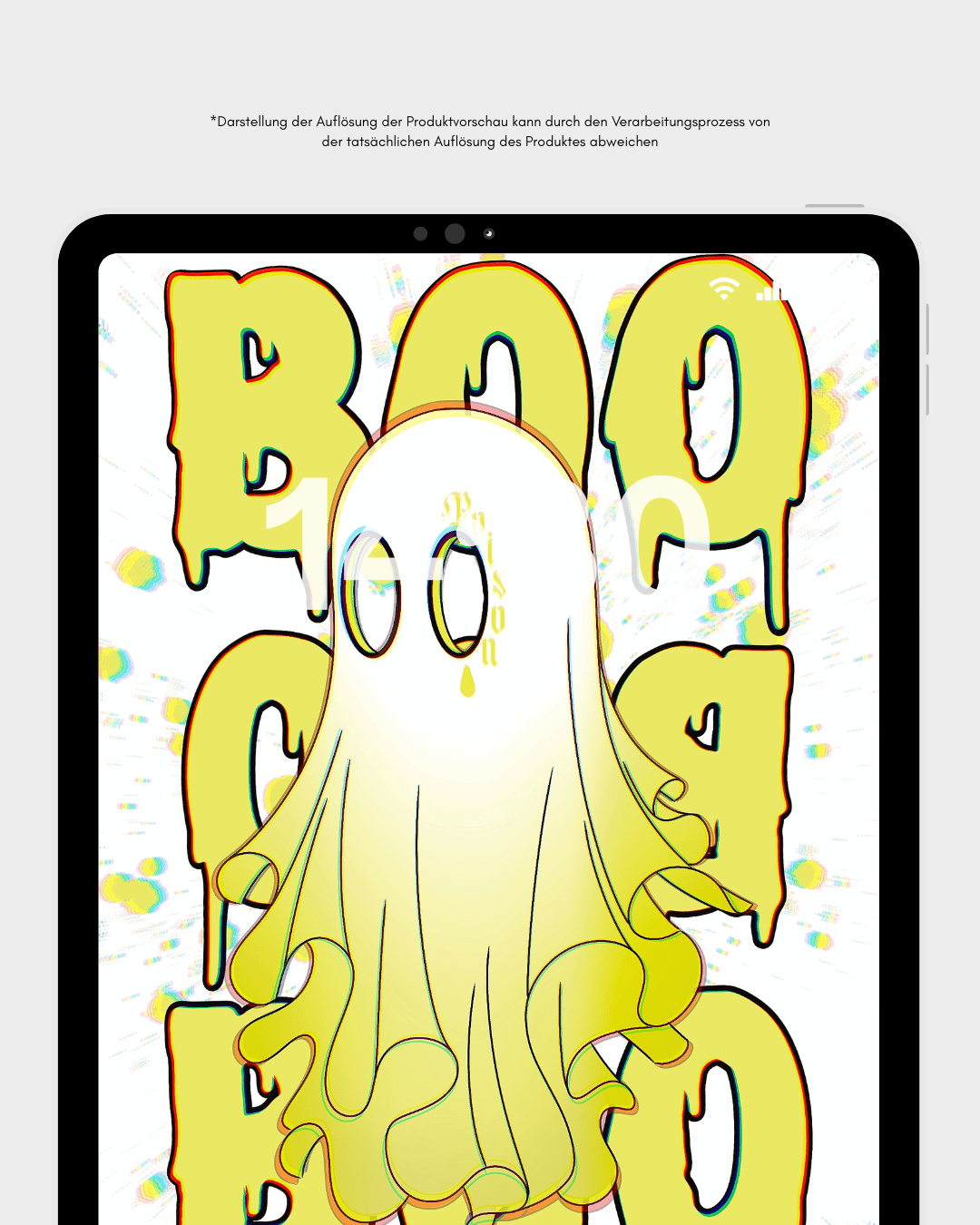 Yellow Boo - Tabletwallpaper