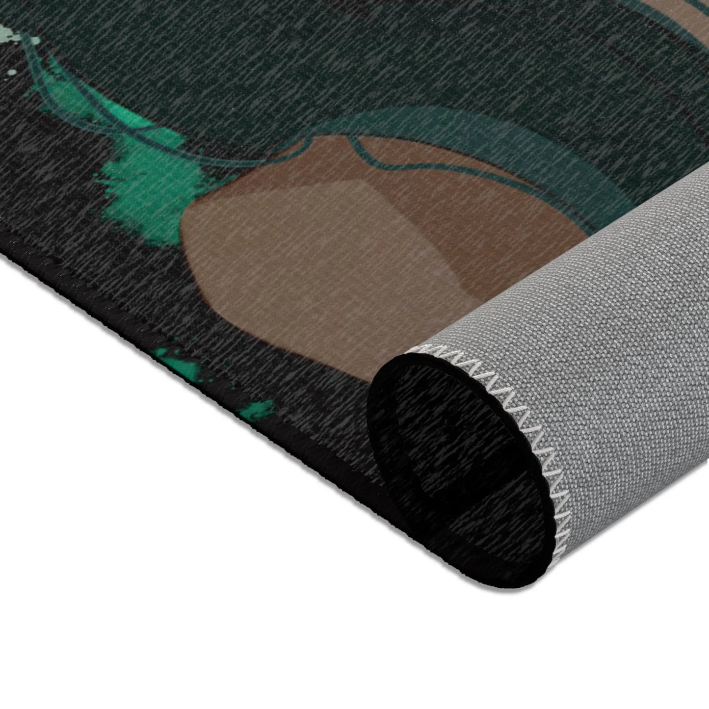 Black Whatever - Flat Teppich