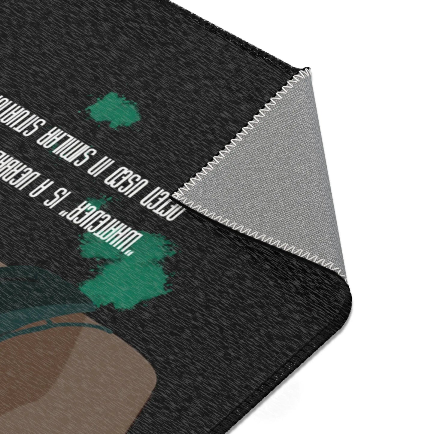 Black Whatever - Flat Teppich