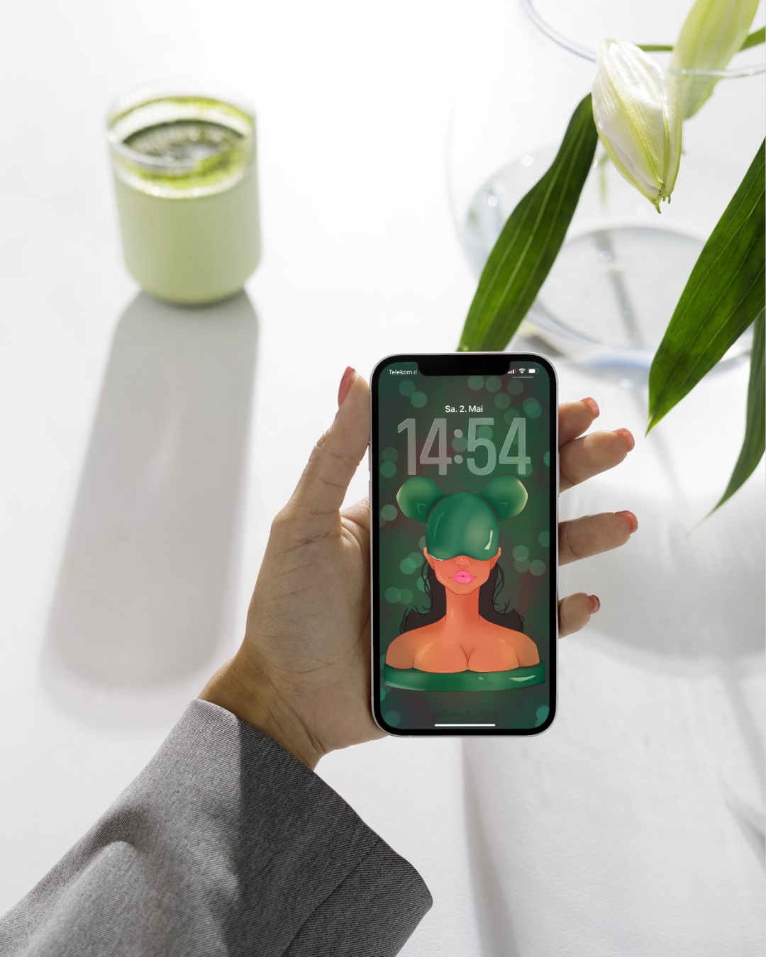 Green Pop - Smartphonewallpaper