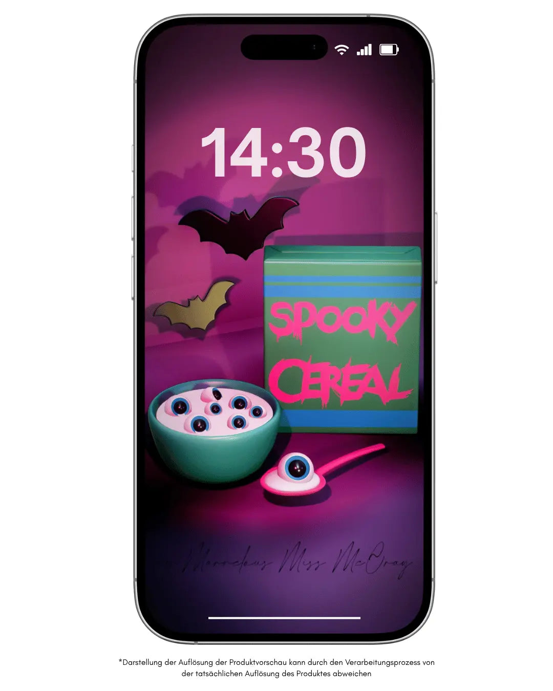 Spooky Cereal - Smartphonewallpaper - Marvelous Miss McCray