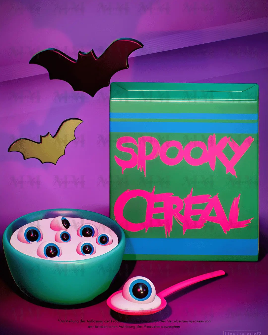 Spooky Cereal - Smartphonewallpaper - Marvelous Miss McCray