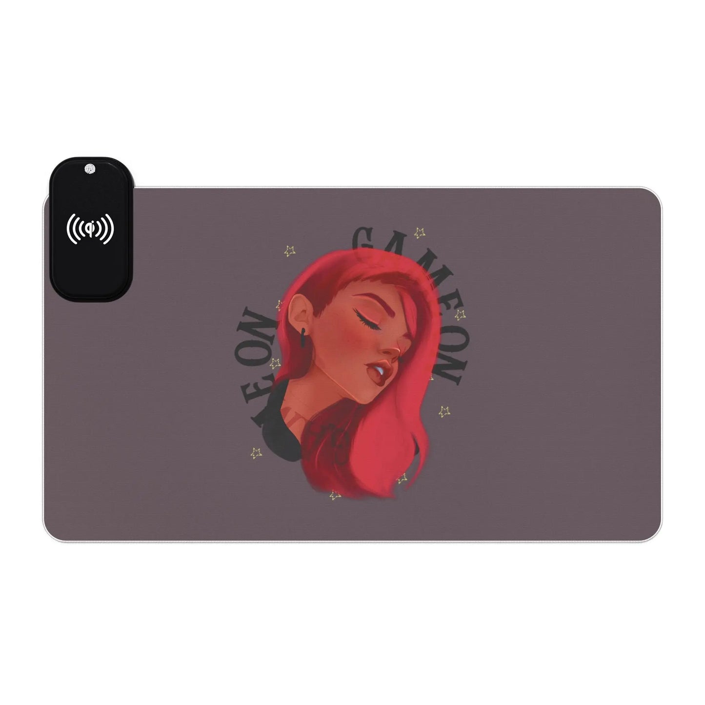 Game On - Gaming Mouse Pad with Wireless Charging - Marvelous Miss McCray