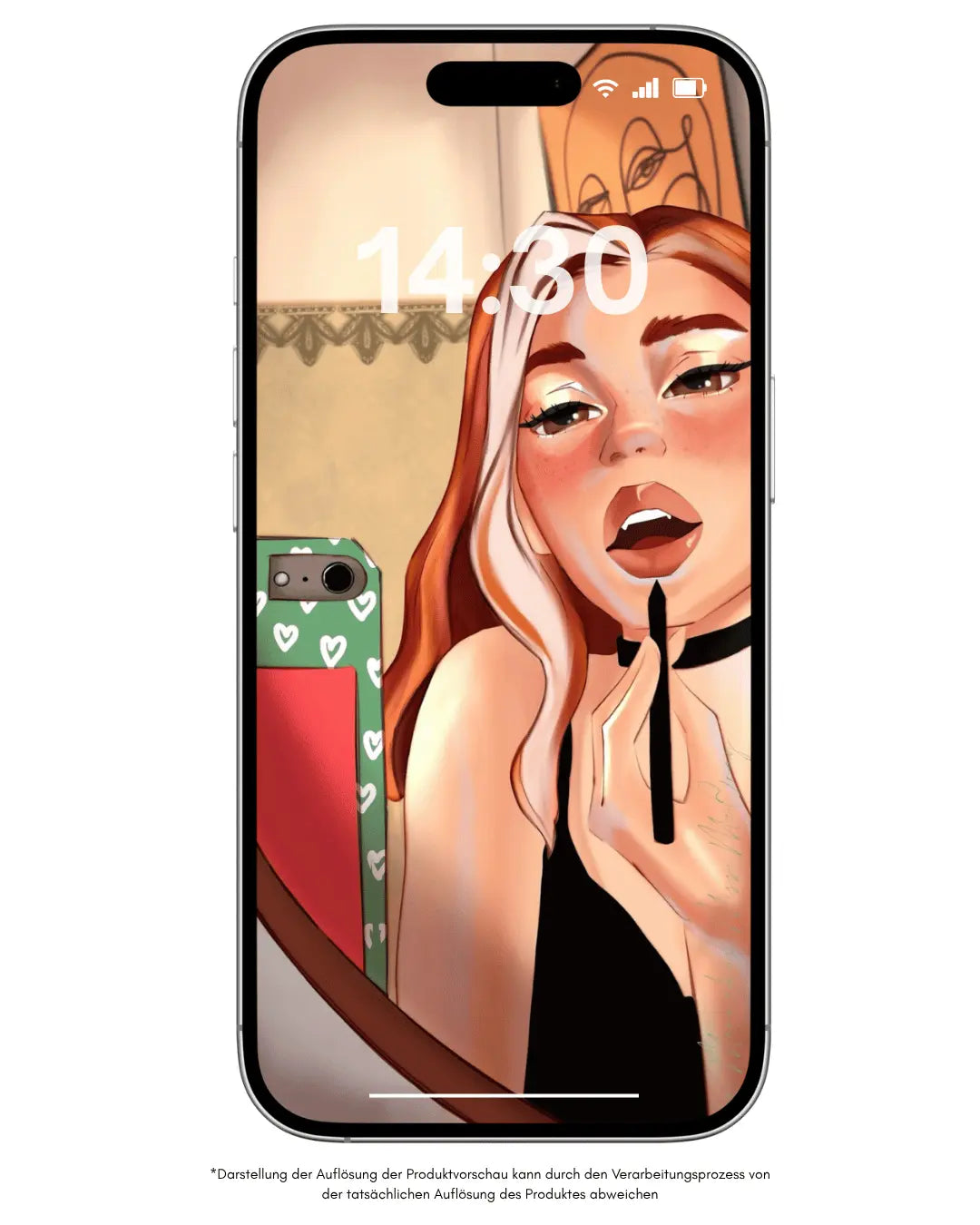 The Selfie - Smartphonewallpaper - Marvelous Miss McCray