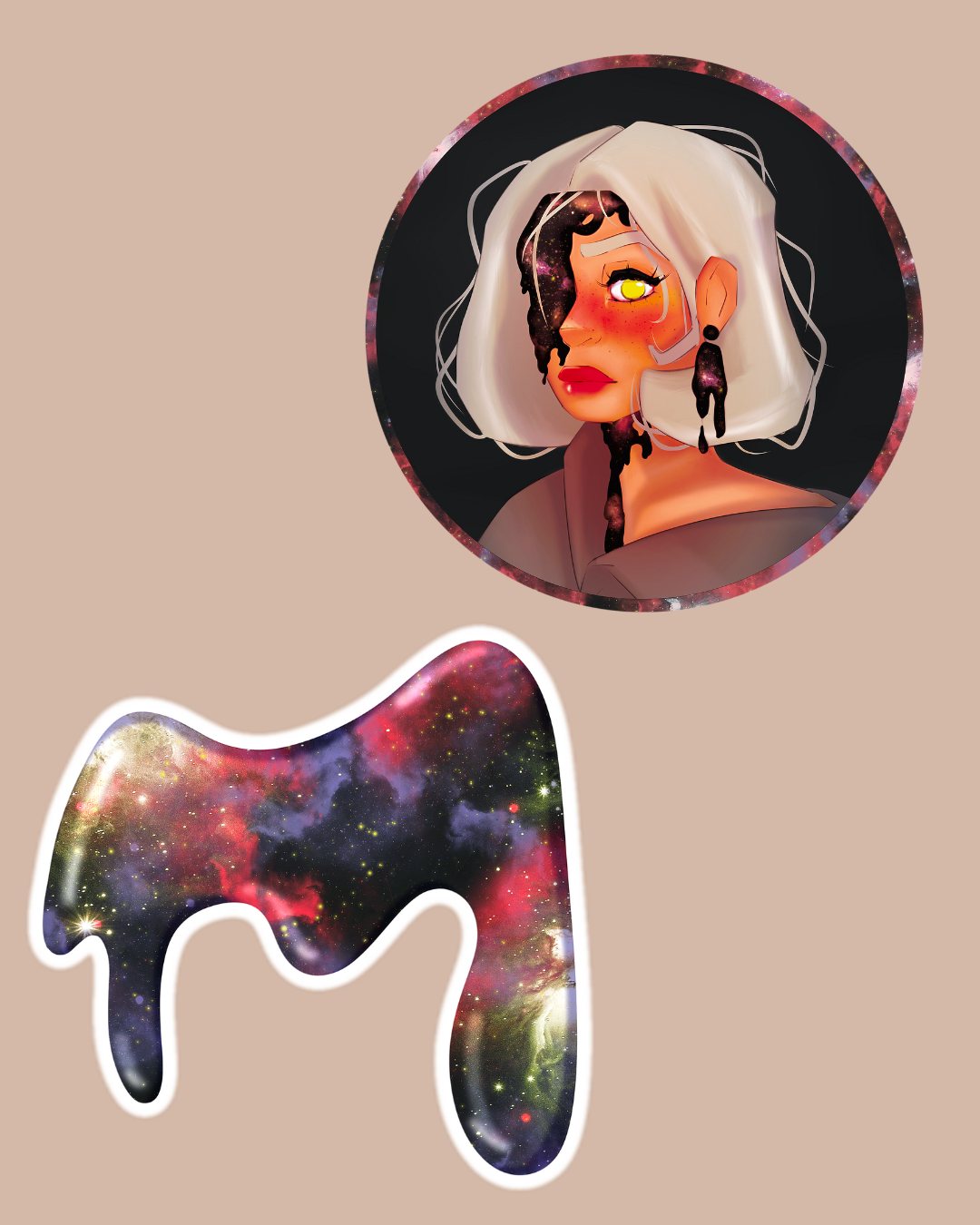 Big Digital Sticker Set - Digital Sticker