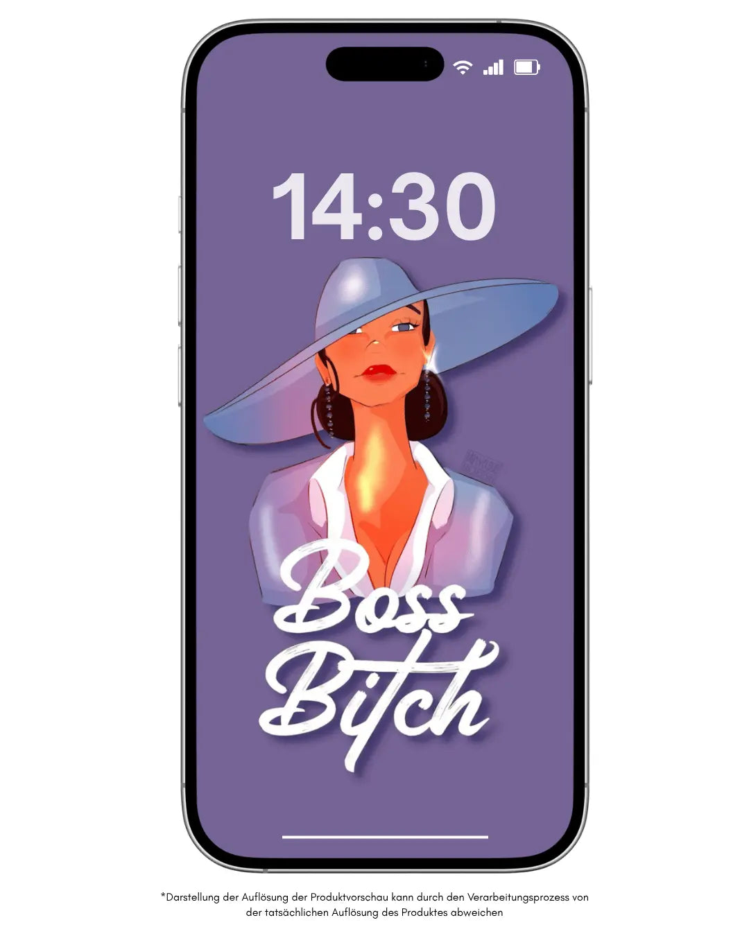 Boss B* - Smartphonewallpaper - Marvelous Miss McCray