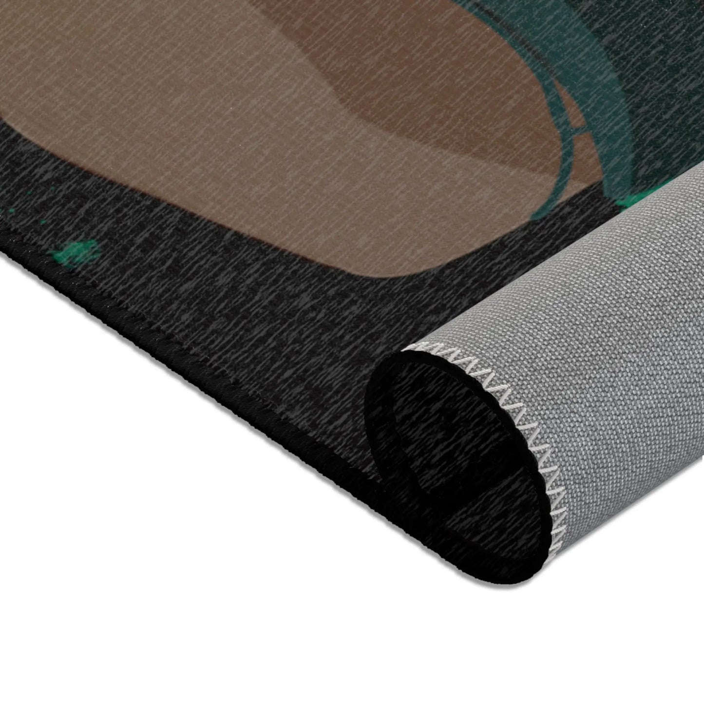 Black Whatever - Flat Teppich - Home Decor #