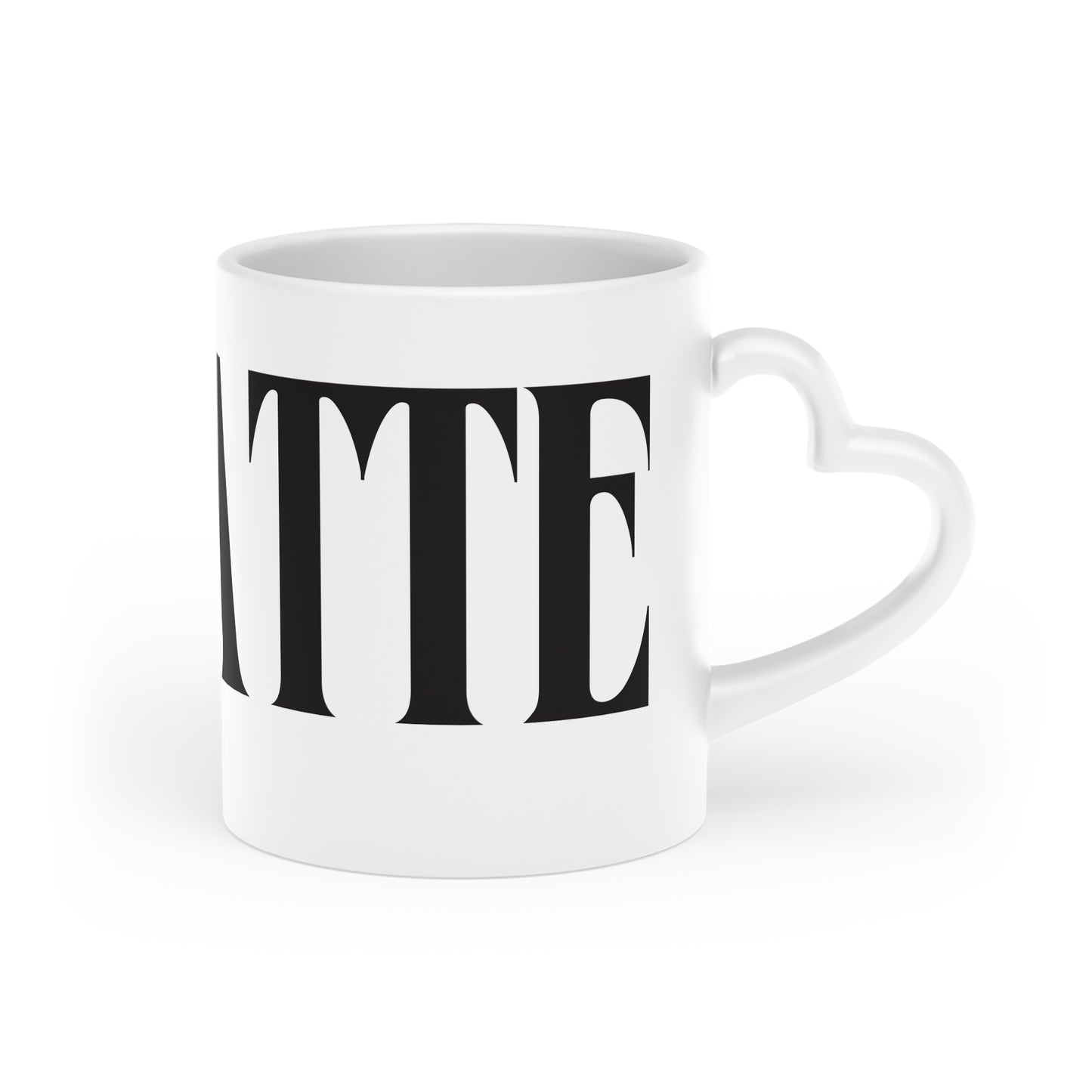Love a latte - Heart Mug