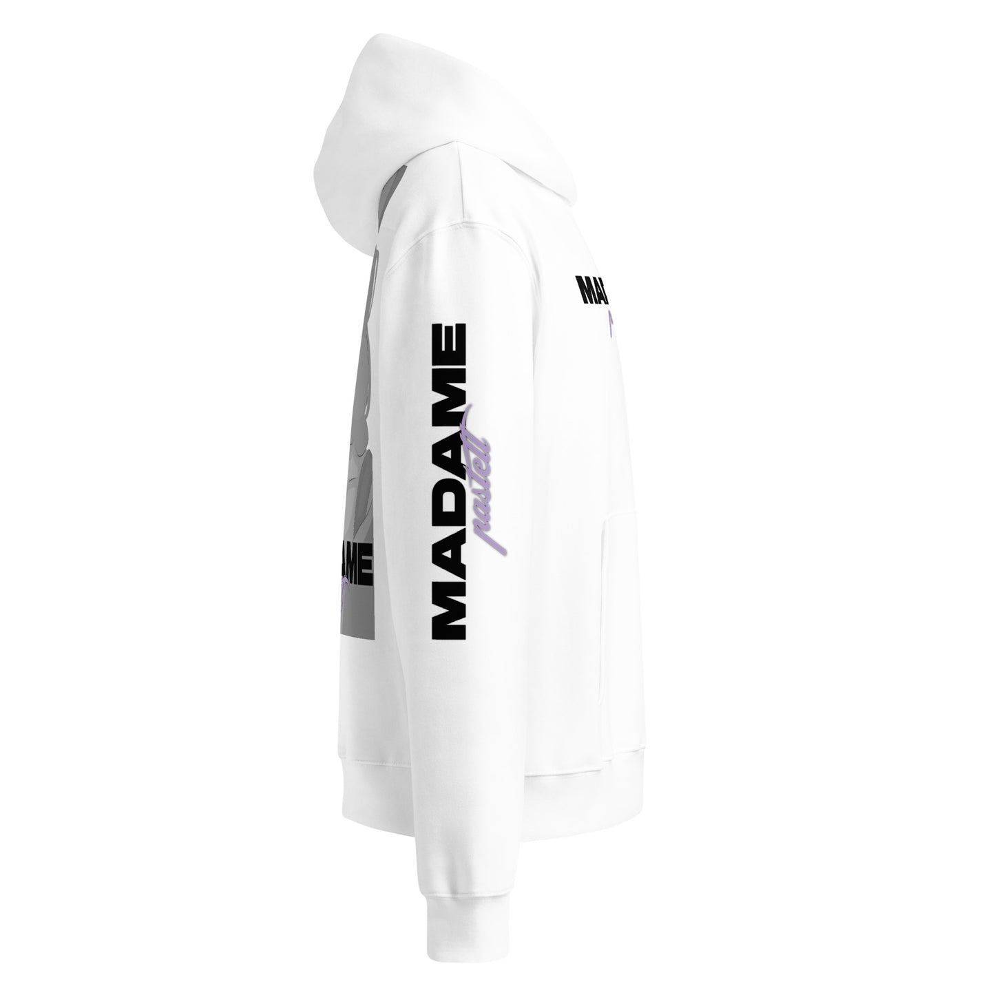 Madame Pastell - Oversized Hoodie - Oversized Hoodie #