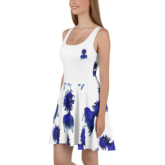 Medusa - Skater-Kleid - Shirts, Leggings, Kleider, Sport-BHs, Shorts, Bademoden, Fahnen, Stoffe, Haarschmuck #