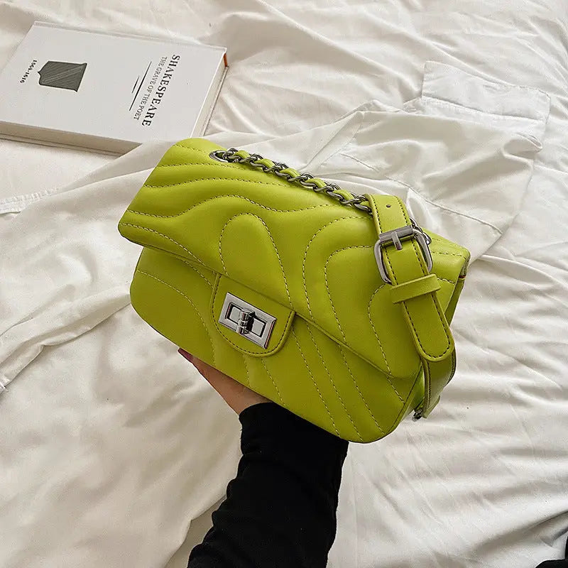"Mini Chain Square" - Schultertasche - 0 #