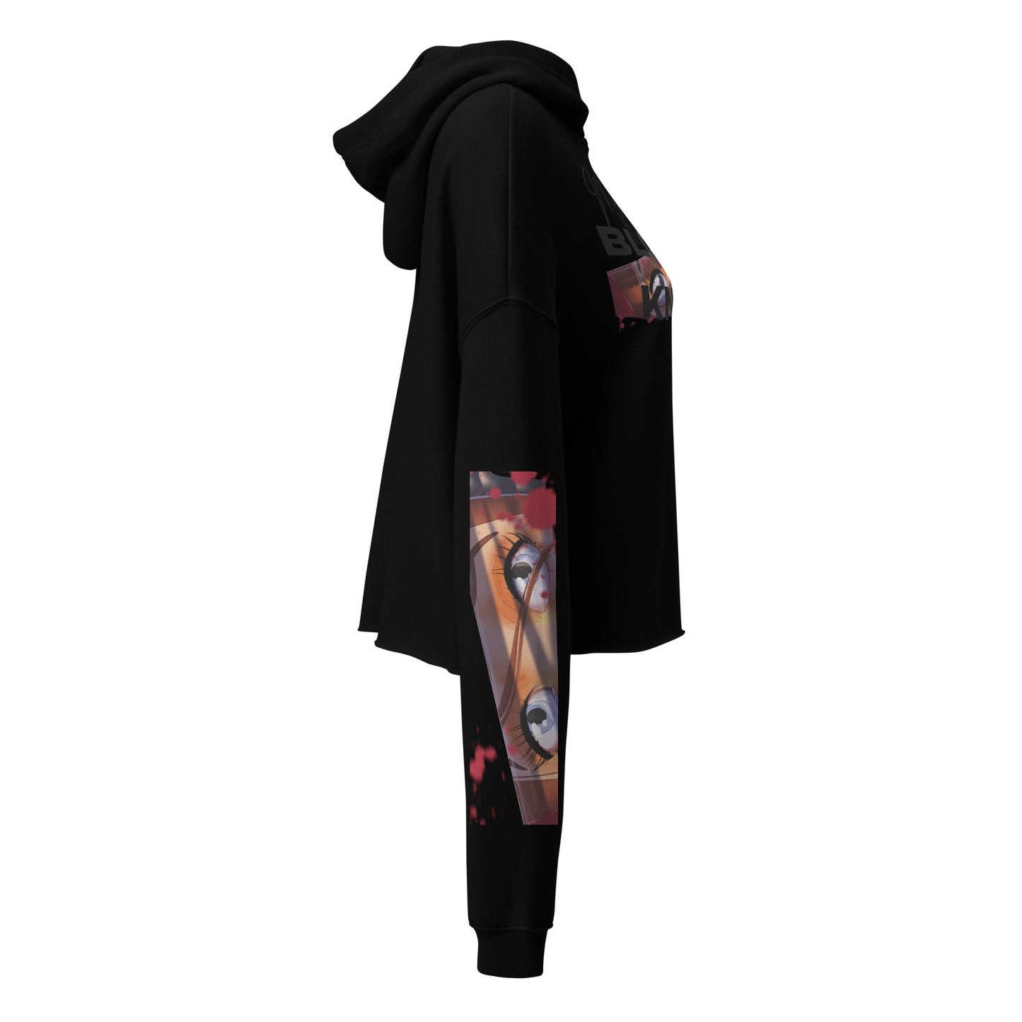 My Bloody Knife - Crop-Hoodie - #