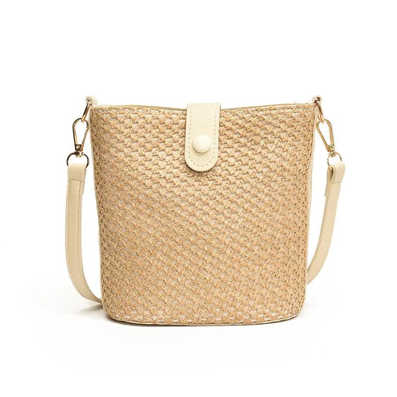 Large Capacity New Color Contrast Patchwork Fashion Messenger Bag For Women