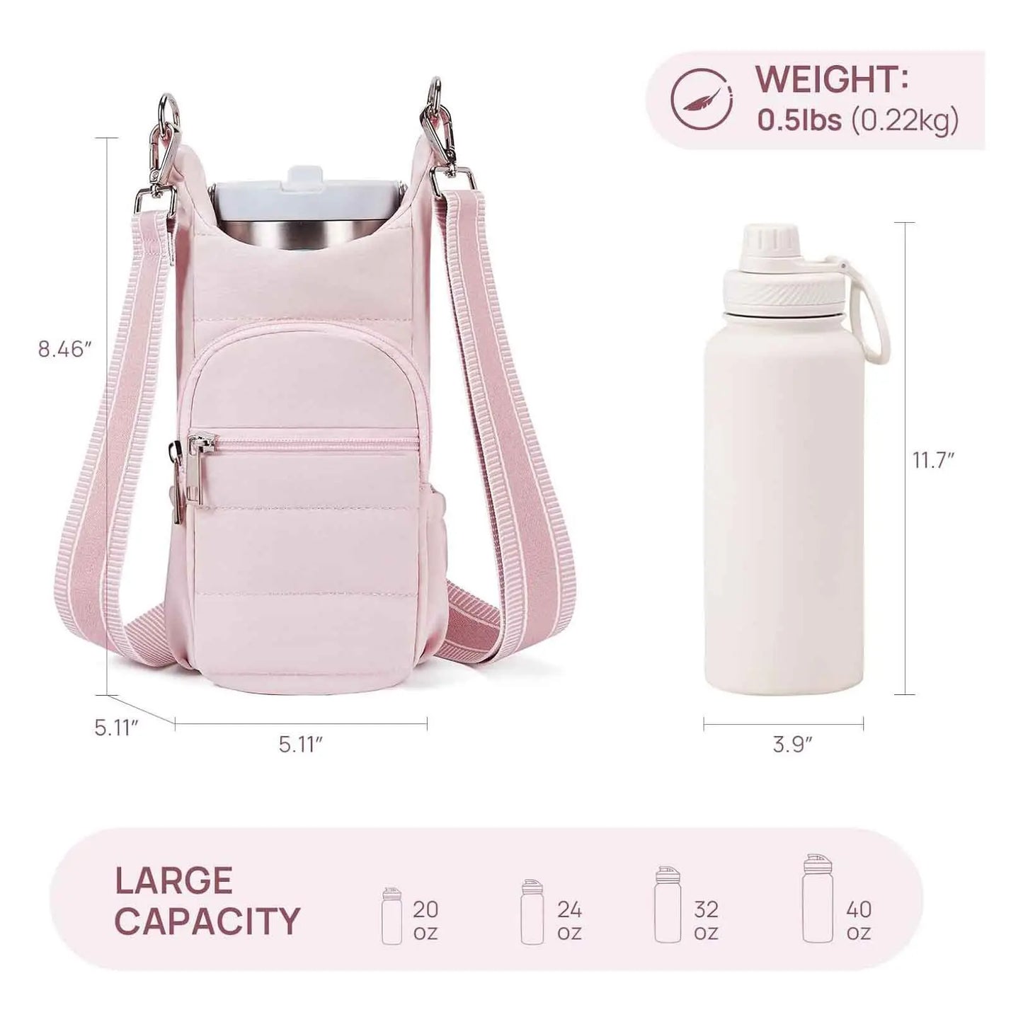 Water Bottle Kettle Bag Can Be Placed When Using Bicycle
