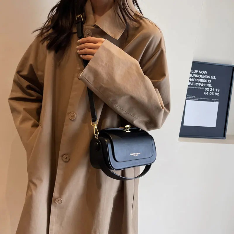 Fashion Women's Stitching Crossbody Bag