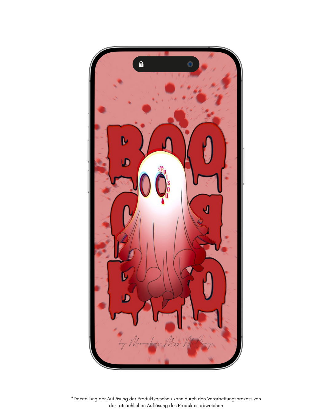 Red Boo - Smartphonewallpaper