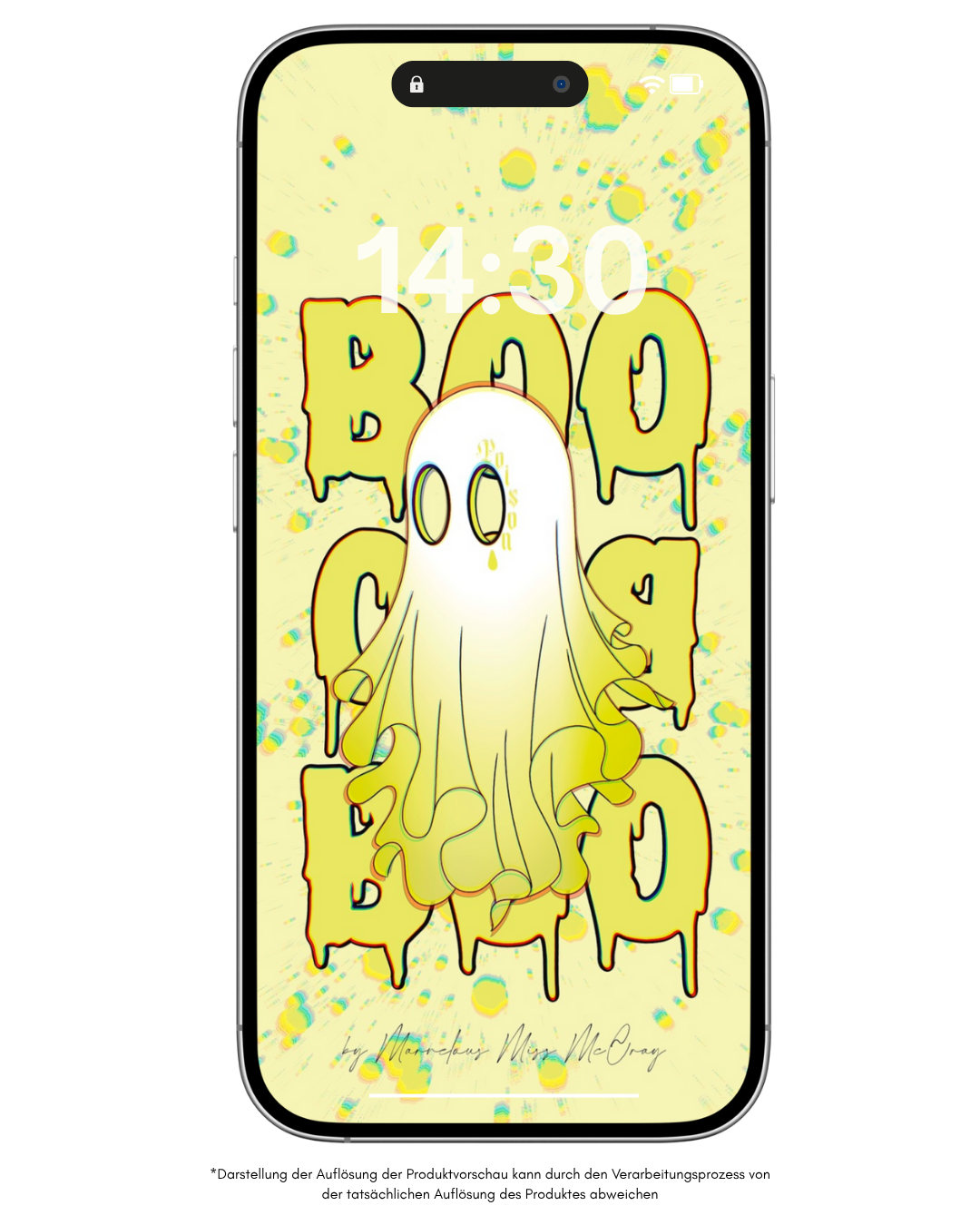 Yellow Boo - Smartphonewallpaper