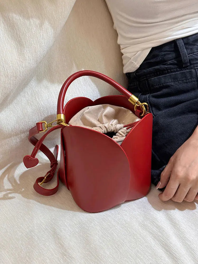 "Red Bucket" - Handtasche - Taschen #