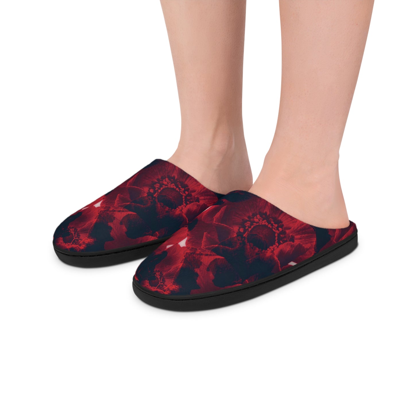 Red Rose - Slippers