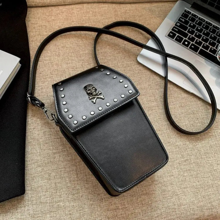 "Rivet Coffin" - Schultertasche - 0 #
