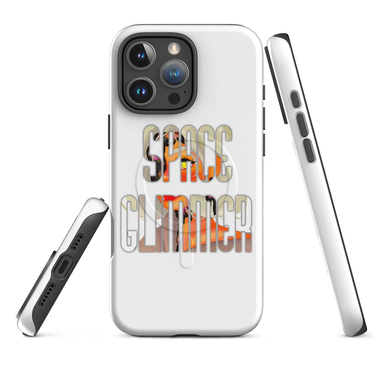 Space Glimmer - Hardcase iPhone® mit MagSafe® #2 - Phone cases, AirPods cases #