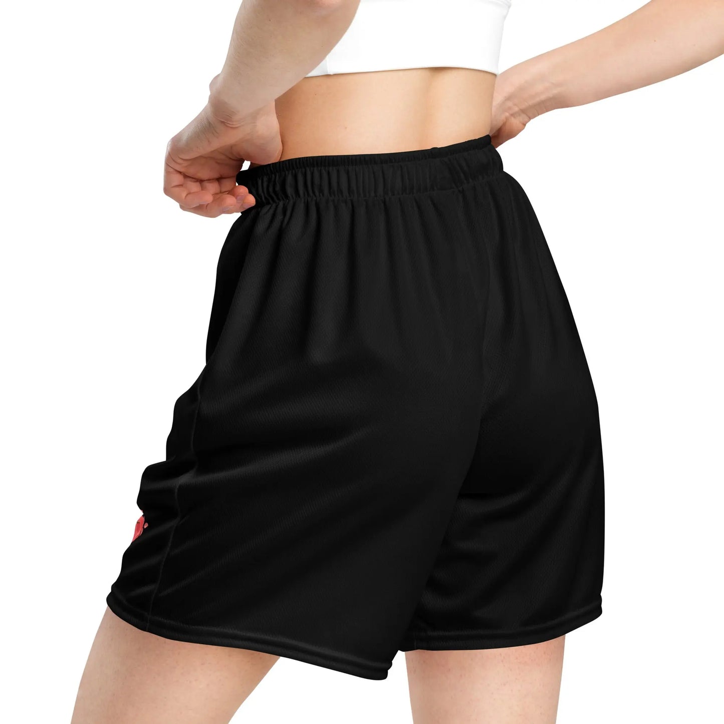 Stay Wild - Mesh-Shorts - Shirts, Leggings, Kleider, Sport-BHs, Shorts, Bademoden, Fahnen, Stoffe, Haarschmuck #