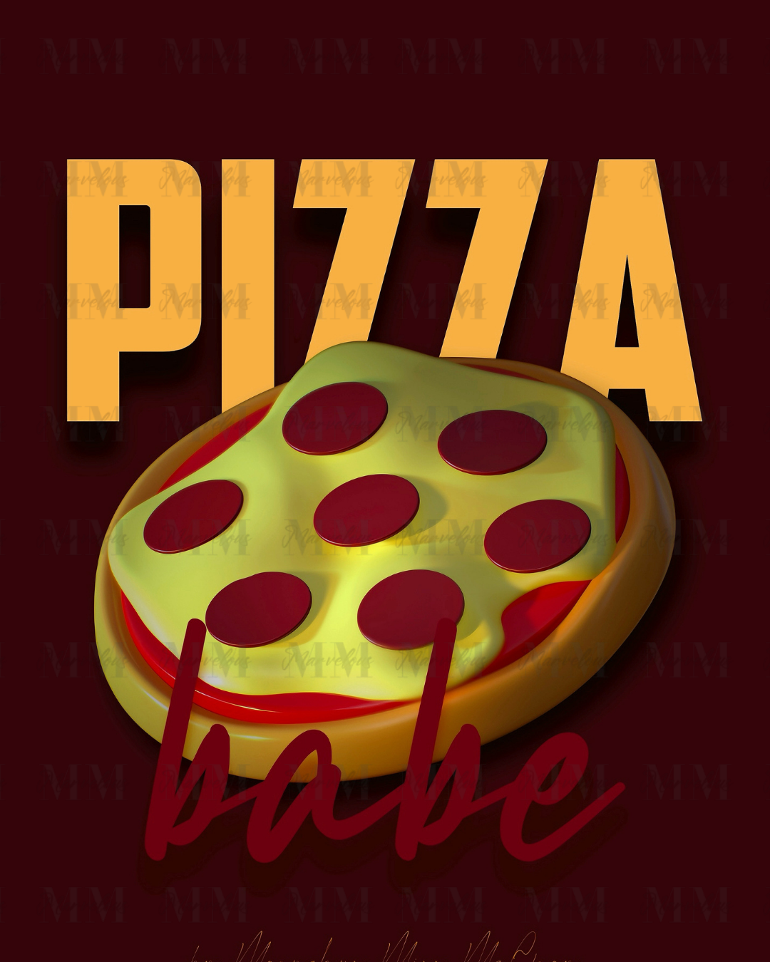 Pizza Babe - Tabletwallpaper - Wallpaper