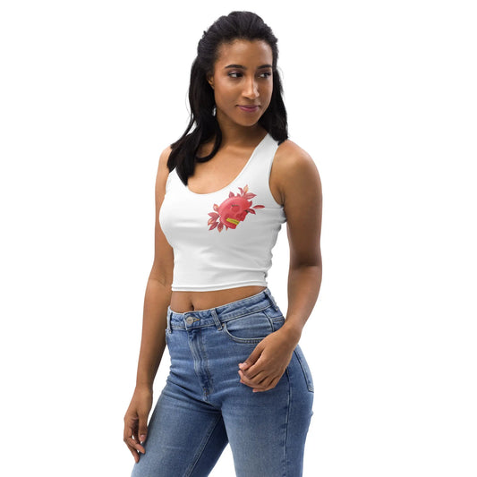 Stay Wild - figurbetontes Crop Top - #