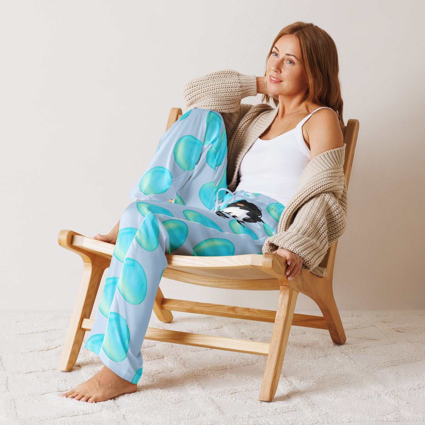Bubble Gum - Lange Pyjama-Shorts - PJ