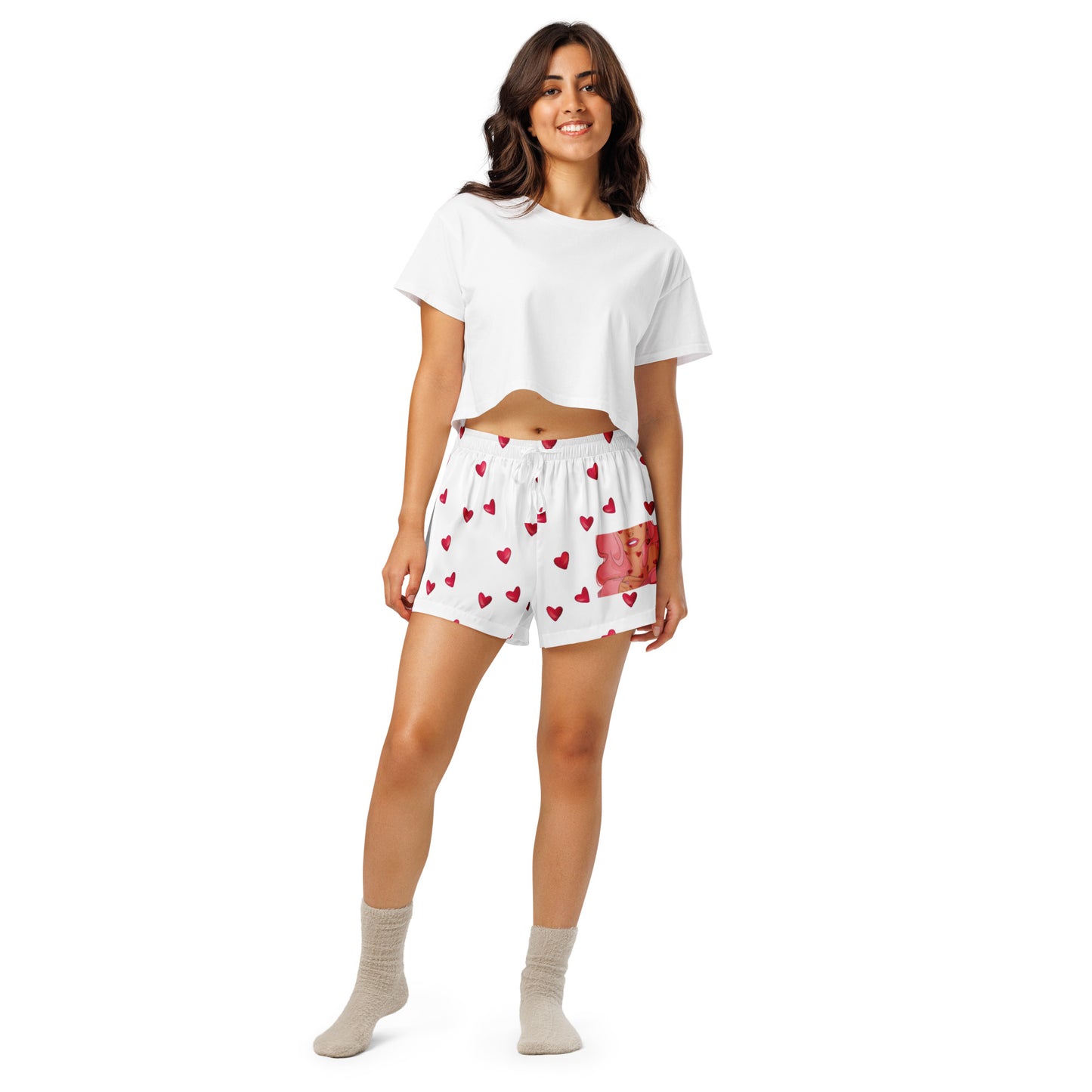 Queeni McHeart - kurze Pyjama-Shorts - PJ