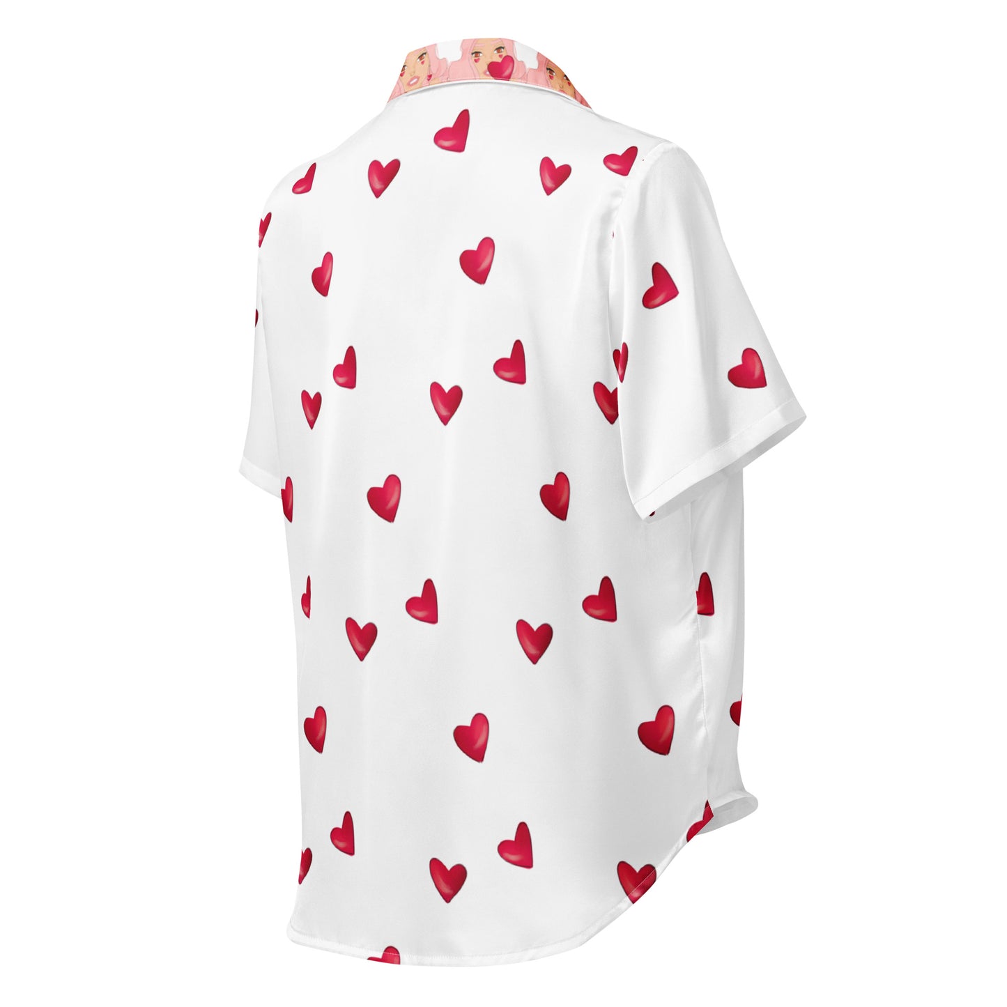 Queeni McHeart - kurzes Pyjama-Top - PJ