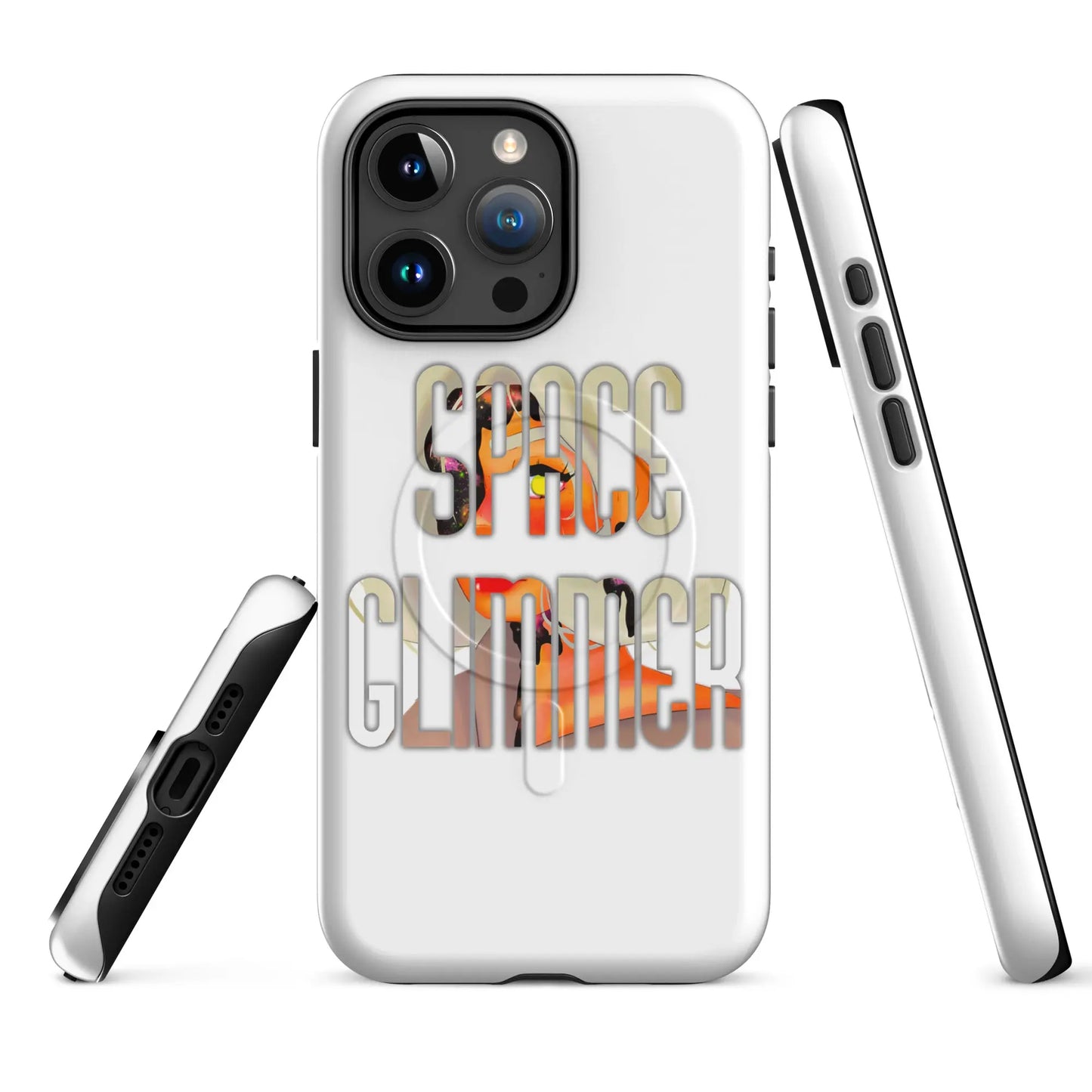 Space Glimmer - Hardcase iPhone® mit MagSafe® #2 - Marvelous Miss McCray