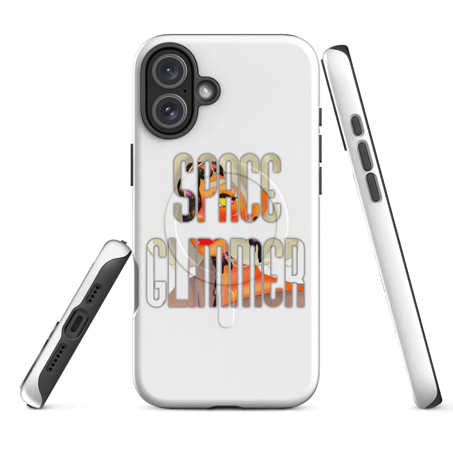 Space Glimmer - Hardcase iPhone® mit MagSafe® #2 - Marvelous Miss McCray