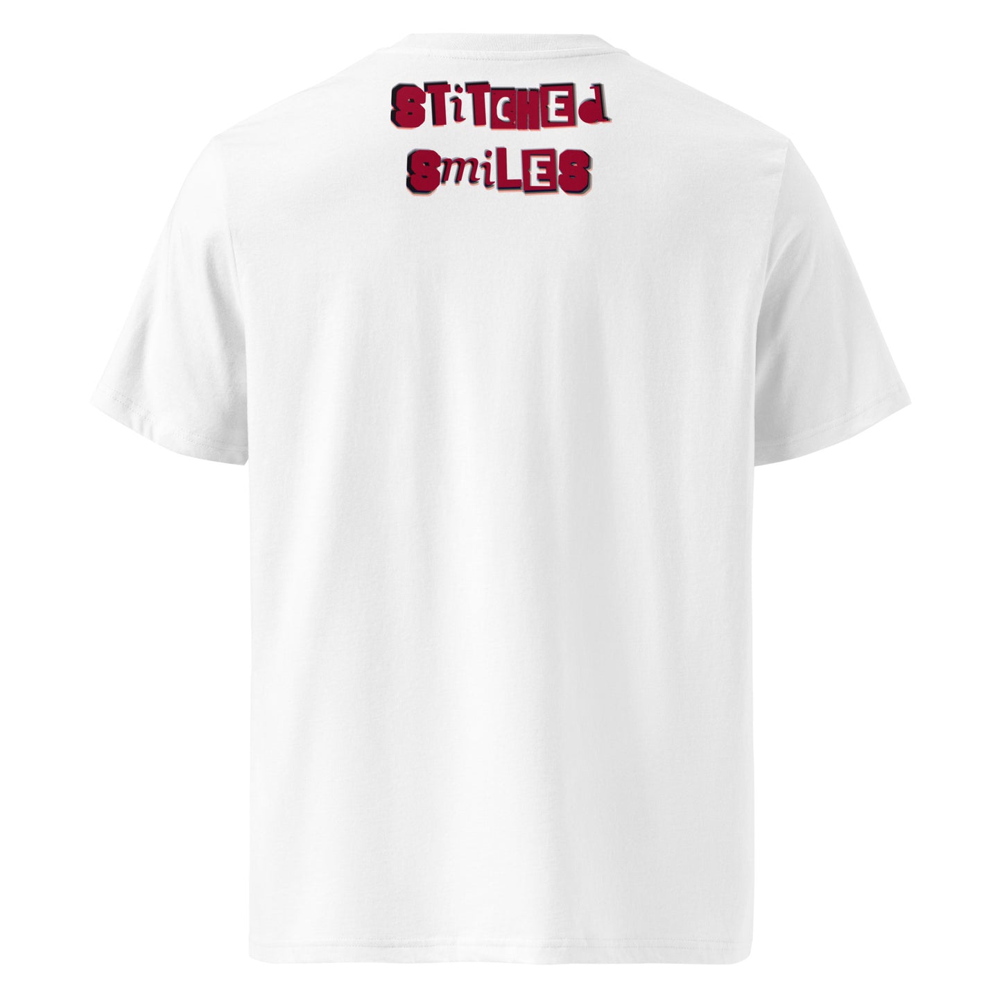 Stitched Smiles - Cotton Shirt - Shirts,Top #