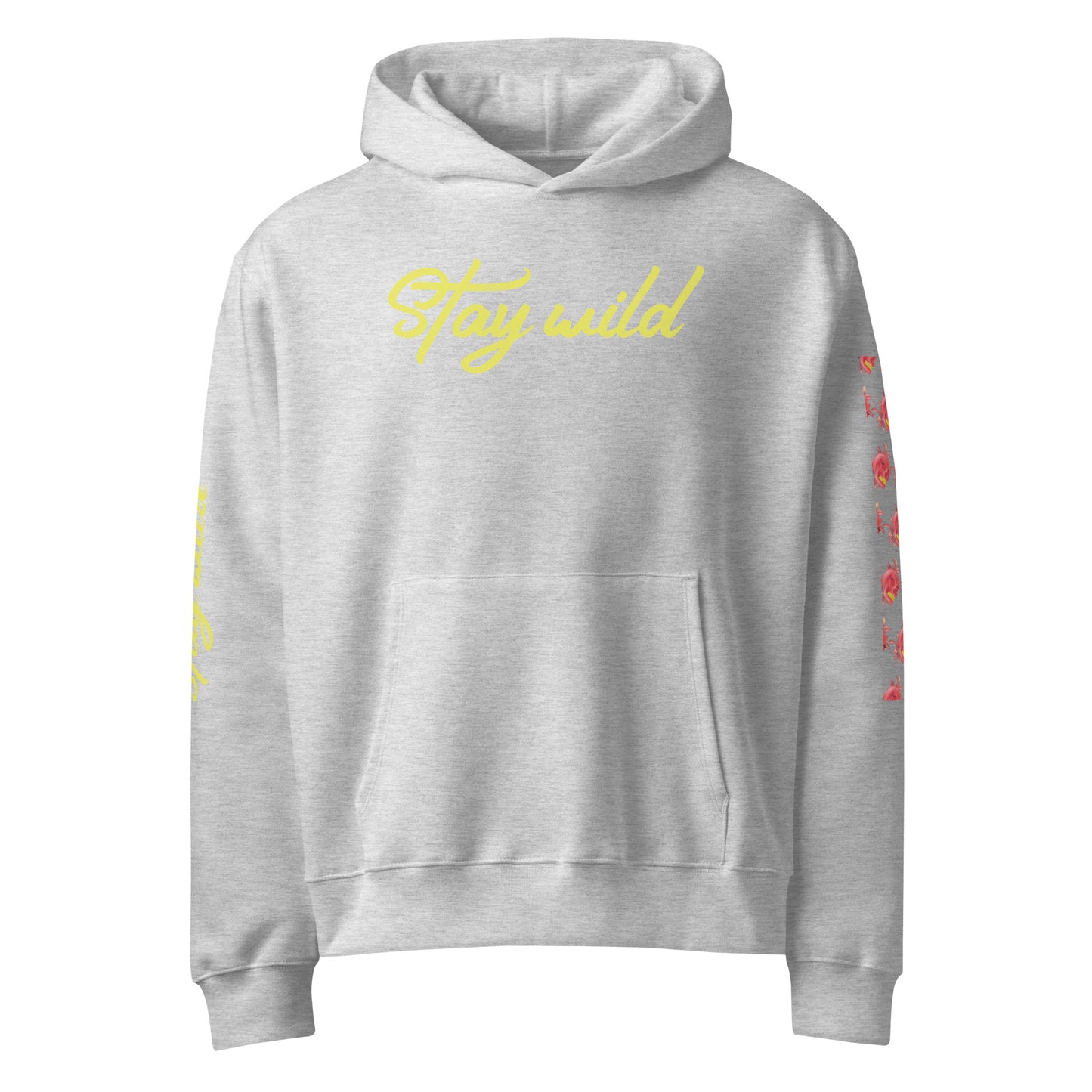 Stay Wild - Oversized Hoodie - Oversized Hoodie
