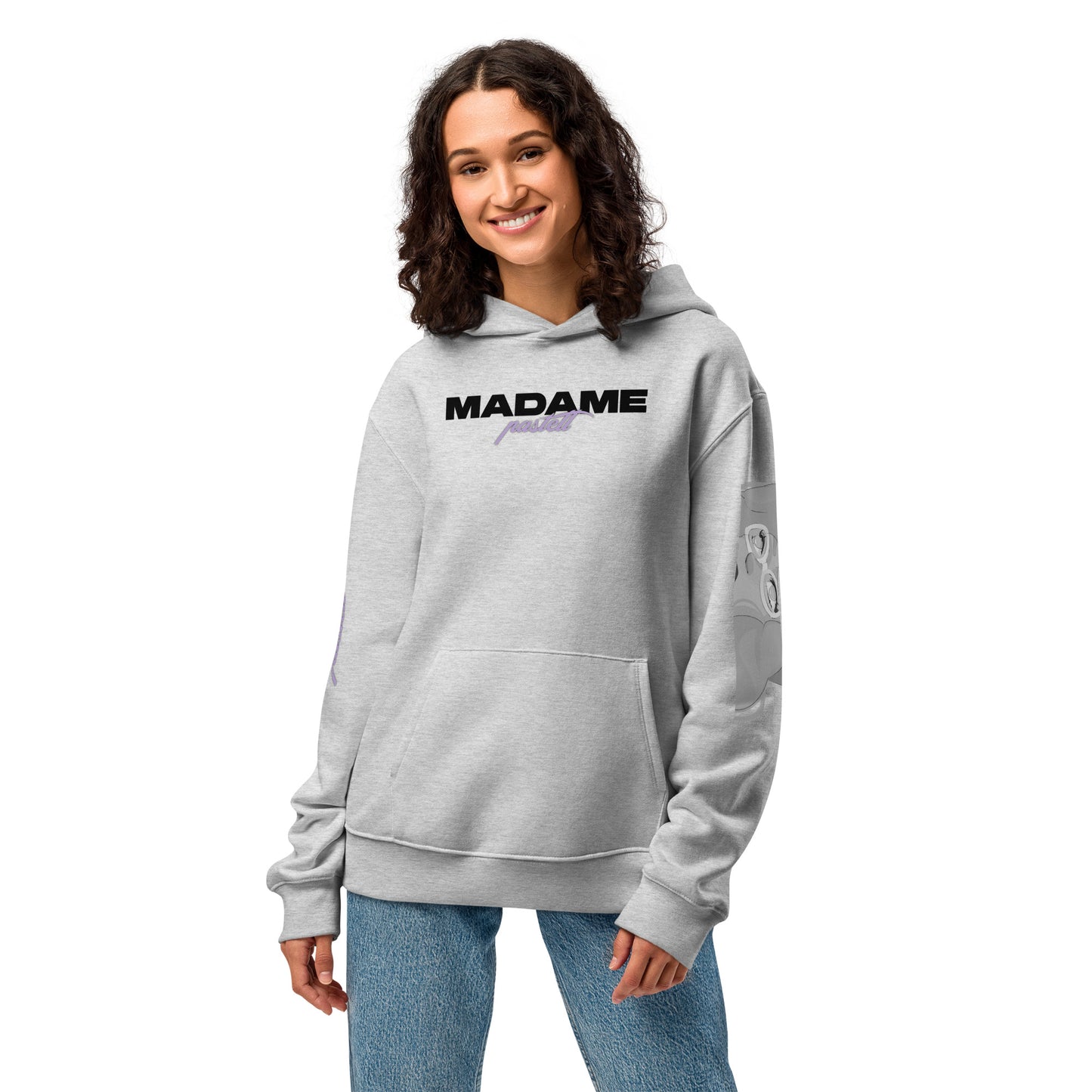 Madame Pastell - Oversized Hoodie - Oversized Hoodie