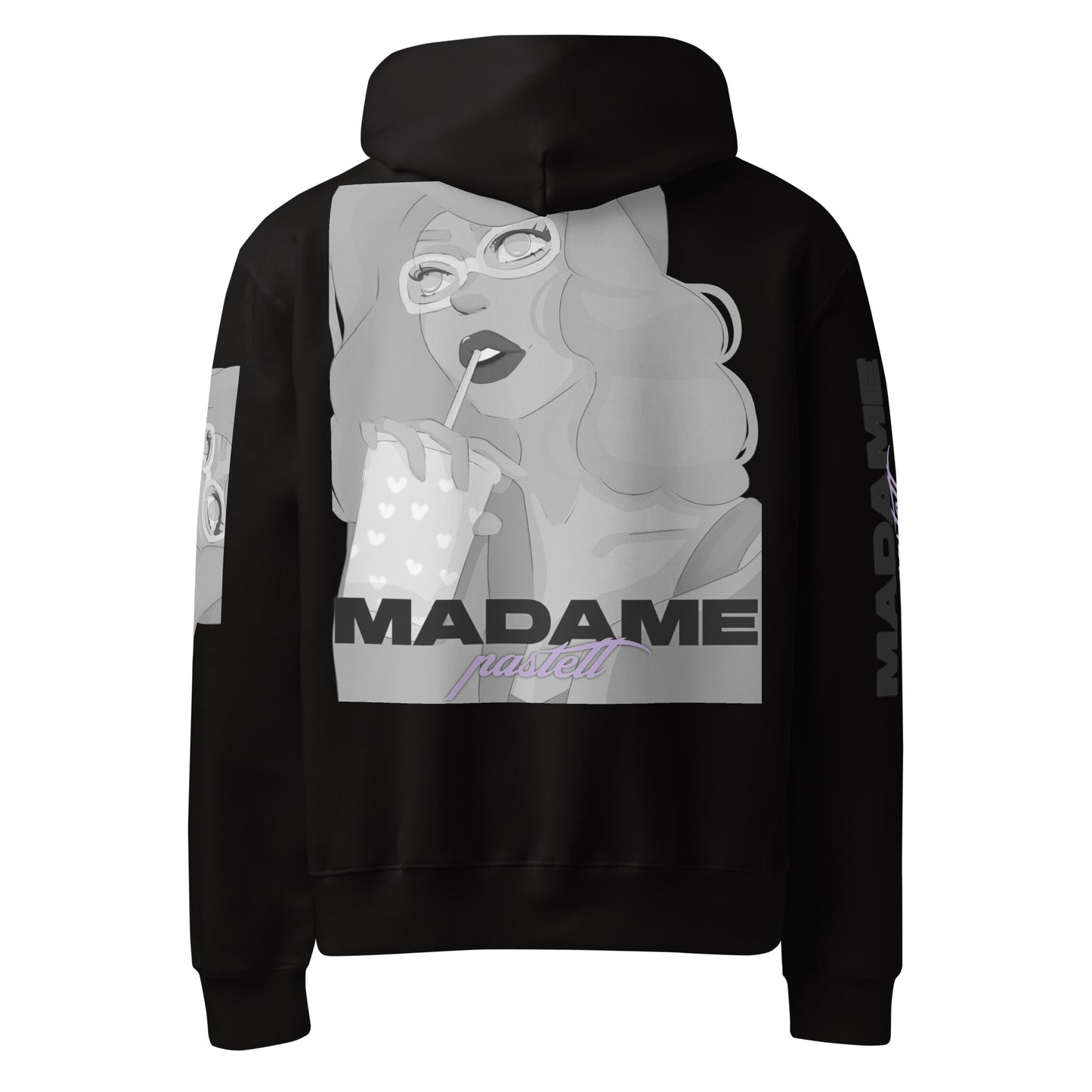 Madame Pastell - Oversized Hoodie - Oversized Hoodie