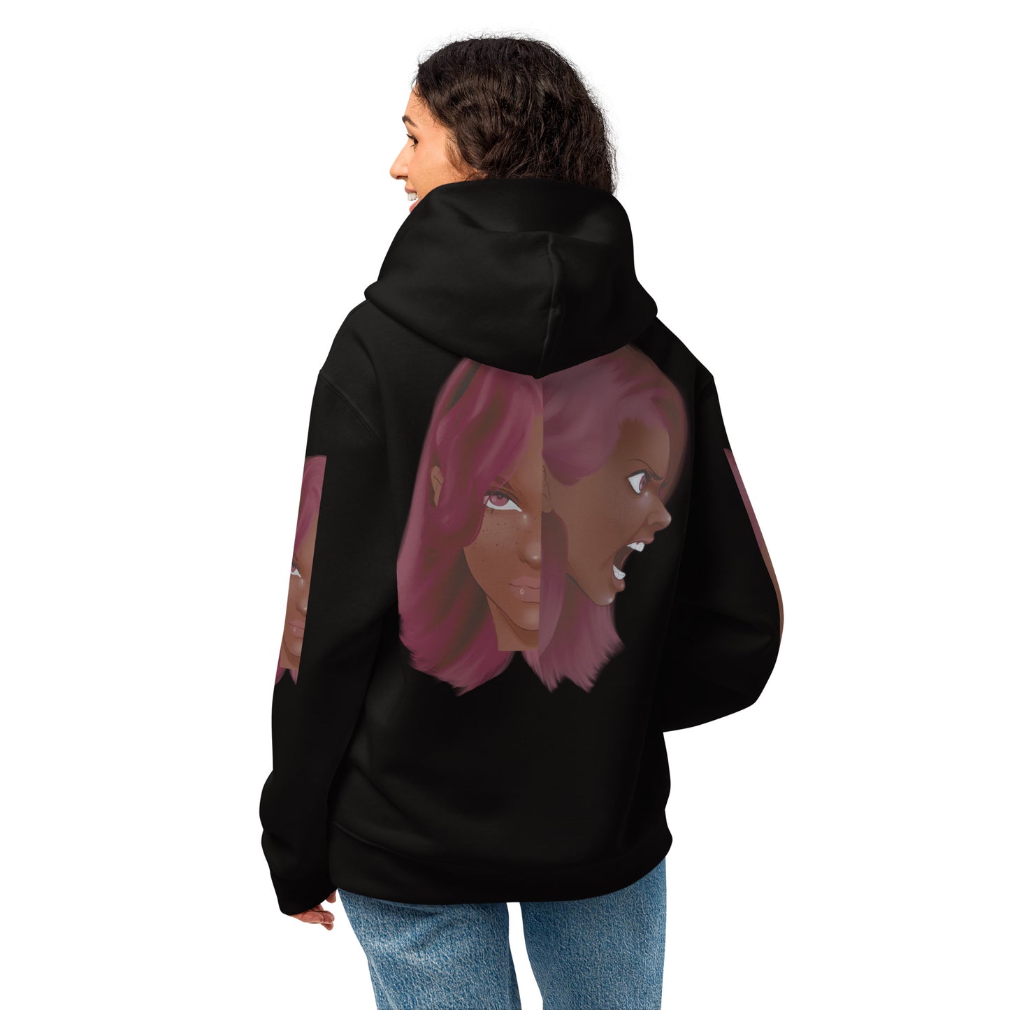 They don't see the fight - Oversized Hoodie - Oversized Hoodie