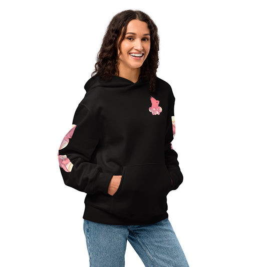 Rosé Eyeballs - Oversized Hoodie - Oversized Hoodie #