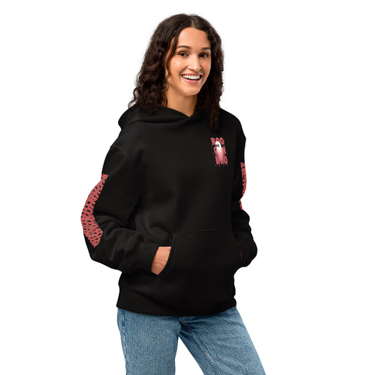 Red Boo - Oversized Hoodie - Oversized Hoodie #