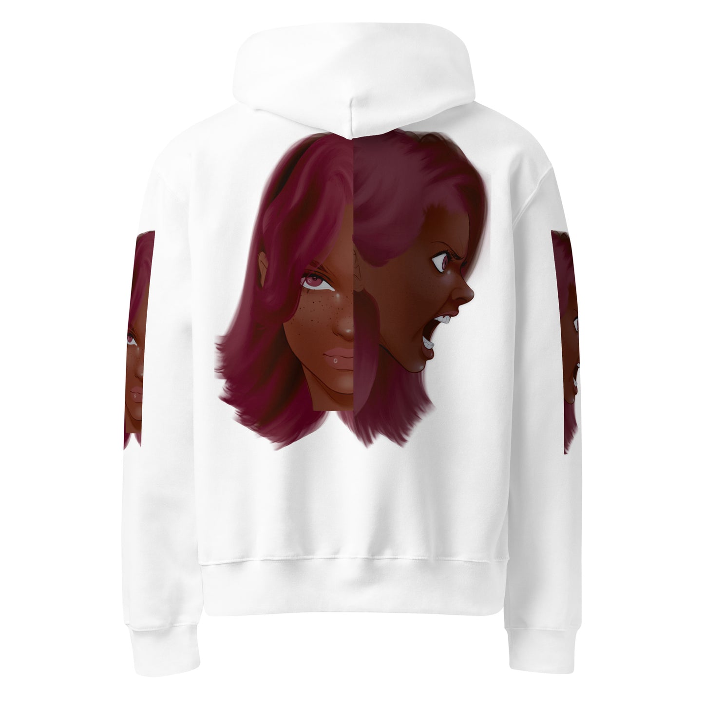 They don't see the fight - Oversized Hoodie - Oversized Hoodie